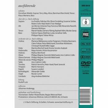 DVD Johann Sebastian Bach: Ein Feste Burg Ist Unser Gott BWV 80