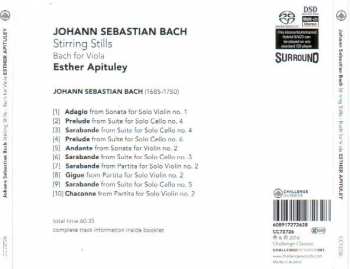SACD Johann Sebastian Bach: Stirring Stills (Bach For Viola)