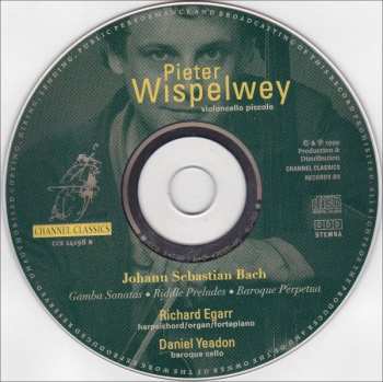 CD Johann Sebastian Bach: Gamba Sonatas, Riddle Preludes, Baroque Perpetua