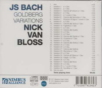 CD Johann Sebastian Bach: Goldberg Variations 