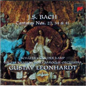 CD Johann Sebastian Bach: Cantatas Nos. 27, 34 & 41