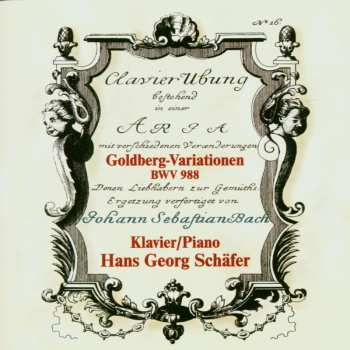 Album Johann Sebastian Bach: Goldberg-Variationen BWV 988