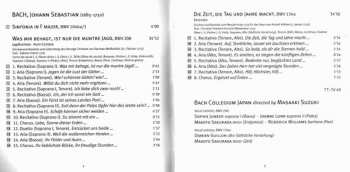 SACD Johann Sebastian Bach: Hunt Cantata - BWV 208 / BWV 134a