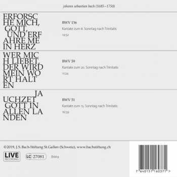 CD Johann Sebastian Bach: Kantaten N° 27