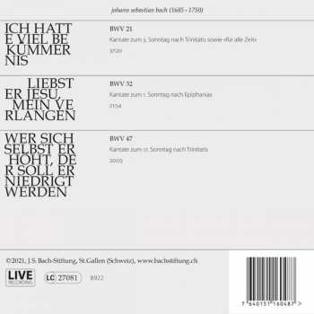 CD Johann Sebastian Bach: Kantaten N° 35