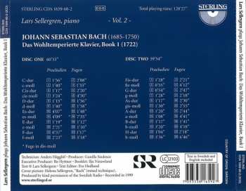 2CD Johann Sebastian Bach: Das Wohltemperierte Klavier Book 1