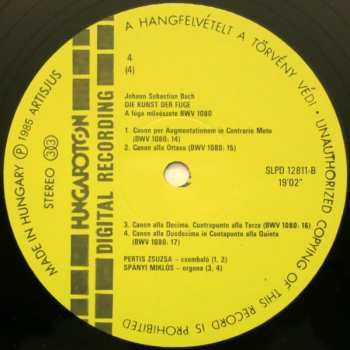 2LP/Box Set Johann Sebastian Bach: Die Kunst Der Fuge