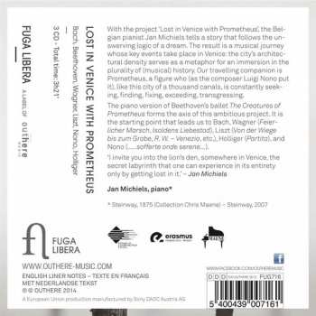 3CD Johann Sebastian Bach: Lost In Venice With Prometheus