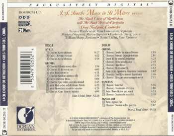 2CD Johann Sebastian Bach: J.S. Bach: Mass In B Minor BMV 232
