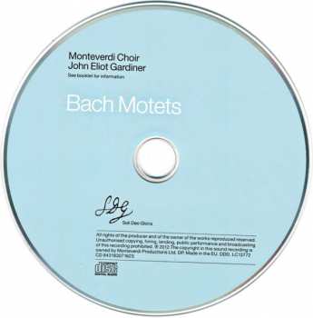 CD Johann Sebastian Bach: Motets