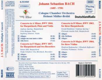 CD Johann Sebastian Bach: Multiple Concerti