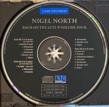 CD Johann Sebastian Bach: Bach On The Lute Volume Four