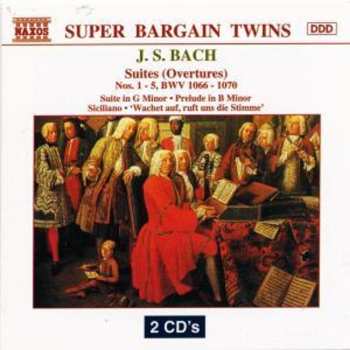 2CD Johann Sebastian Bach: Orchestersuiten Nr.1-4
