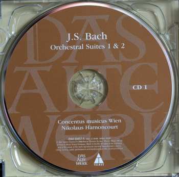 2CD Johann Sebastian Bach: 4 Orchestral Suites