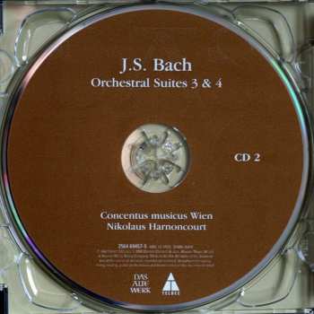2CD Johann Sebastian Bach: 4 Orchestral Suites