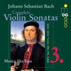Album Johann Sebastian Bach: Sämtliche Violinsonaten Vol.3