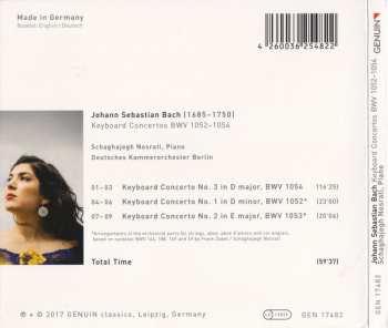 CD Johann Sebastian Bach: Keyboard Concertos BWV 1052 – 1054