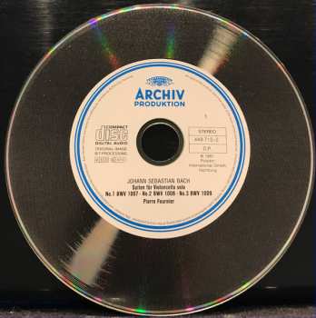 2CD Johann Sebastian Bach: 6 Suiten Für Violoncello Solo BWV 1007–1012