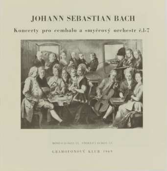 3LP/Box Set Johann Sebastian Bach: Cembalové Koncerty Č. 1-7 (2xLP + BOX + BOOKLET)