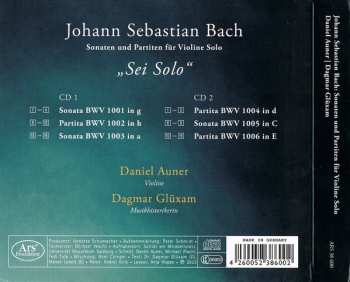 2CD Johann Sebastian Bach: Sonaten Und Partiten Für Violine Solo