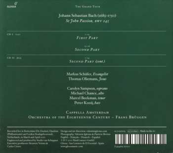 2CD Johann Sebastian Bach: St John Passion, BWV 245