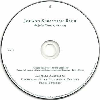 2CD Johann Sebastian Bach: St John Passion, BWV 245