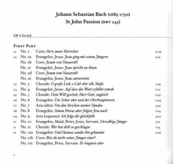 2CD Johann Sebastian Bach: St John Passion, BWV 245