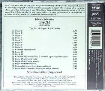 CD Johann Sebastian Bach: The Art Of Fugue