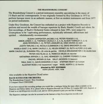 2CD Johann Sebastian Bach: The Brandenburg Concertos