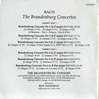2CD Johann Sebastian Bach: The Brandenburg Concertos