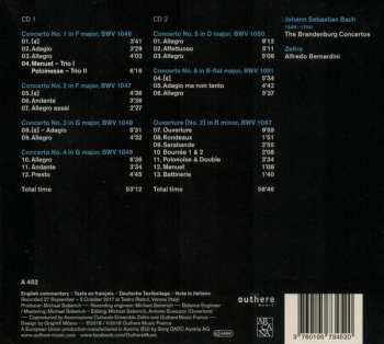 2CD Johann Sebastian Bach: The Brandenburg Concertos