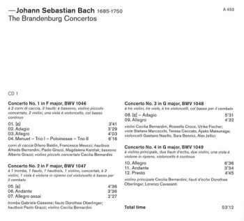 2CD Johann Sebastian Bach: The Brandenburg Concertos