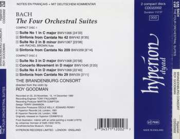 2CD Johann Sebastian Bach: The Four Orchestral Suites