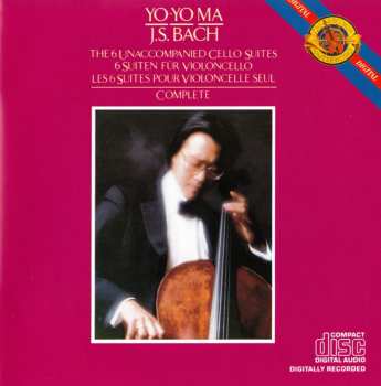 2CD Johann Sebastian Bach: The 6 Unaccompanied Cello Suites = 6 Suiten Für Violoncello = Les 6 Suites Pour Violoncelle Seul (Complete)