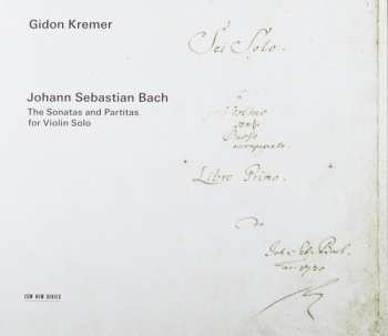 2CD Johann Sebastian Bach: The Sonatas And Partitas For Violin Solo