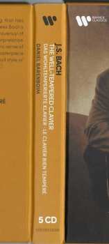 5CD/Box Set Johann Sebastian Bach: The Well-Tempered Clavier = Das Wohltemperierte Clavier = Le Clavier Bien Tempéré