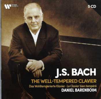 5CD/Box Set Johann Sebastian Bach: The Well-Tempered Clavier = Das Wohltemperierte Clavier = Le Clavier Bien Tempéré