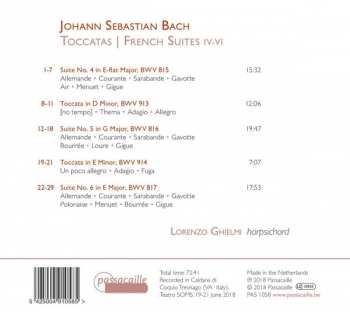 CD Johann Sebastian Bach: Toccatas | French Suites IV-VI