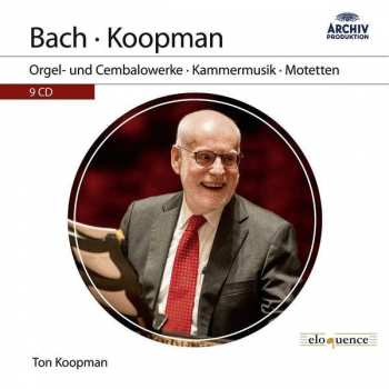 9CD Johann Sebastian Bach: Ton Koopman Spielt & Dirigiert Bach