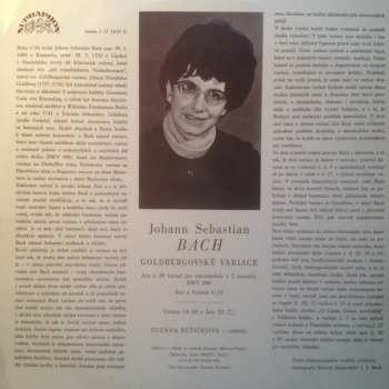 LP Johann Sebastian Bach: Goldbergovské variace (75 1)