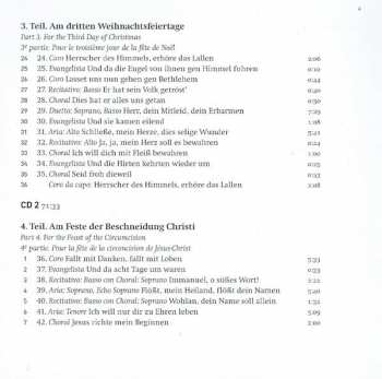 2CD Johann Sebastian Bach: Christmas Oratorio