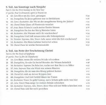 2CD Johann Sebastian Bach: Christmas Oratorio