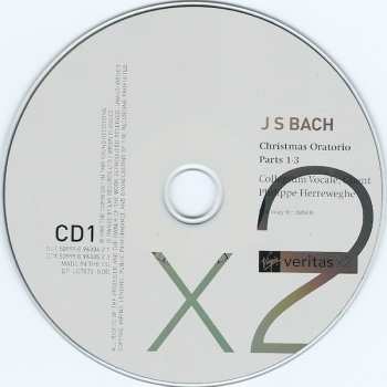 2CD Johann Sebastian Bach: Christmas Oratorio
