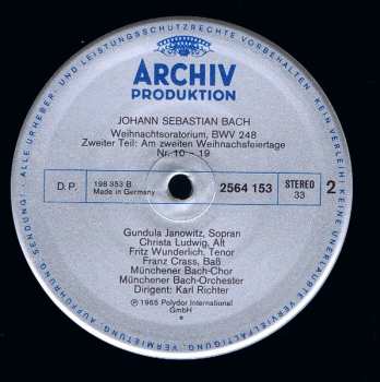 3LP/Box Set Johann Sebastian Bach: Weihnachtsoratorium BWV 248