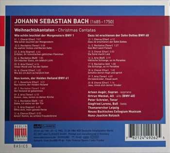 CD Johann Sebastian Bach: Weihnachtskantaten (Christmas Cantatas)
