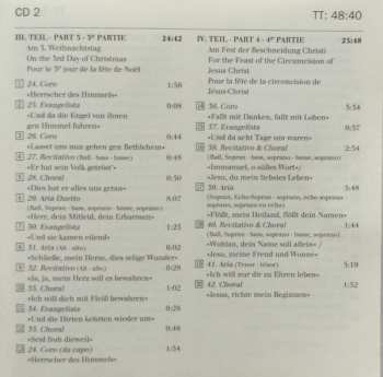 3CD Johann Sebastian Bach: Weihnachtsoratorium · Christmas Oratorio · Oratorio De Noël / Gloria In Excelsis Deo BWV 191