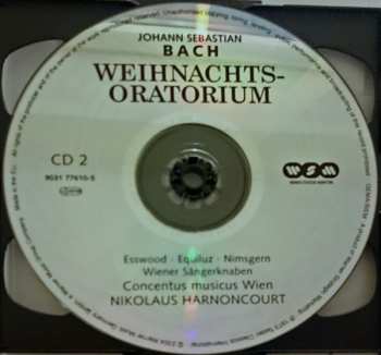 2CD Johann Sebastian Bach: Weihnachtsoratorium