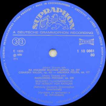 LP Berliner Philharmoniker: Karajanův Johann Strauss