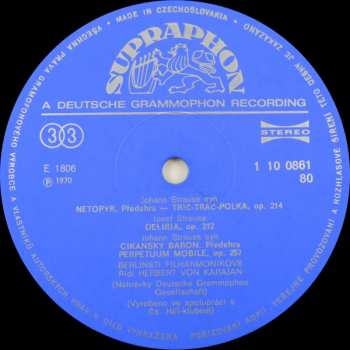 LP Berliner Philharmoniker: Karajanův Johann Strauss