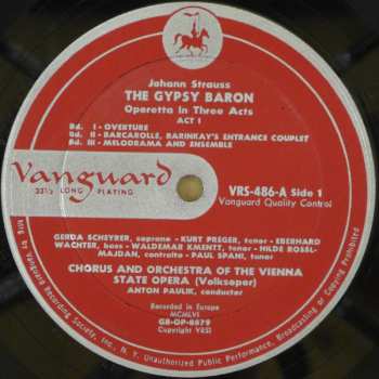 2CD Wiener Staatsopernchor: The Gypsy Baron